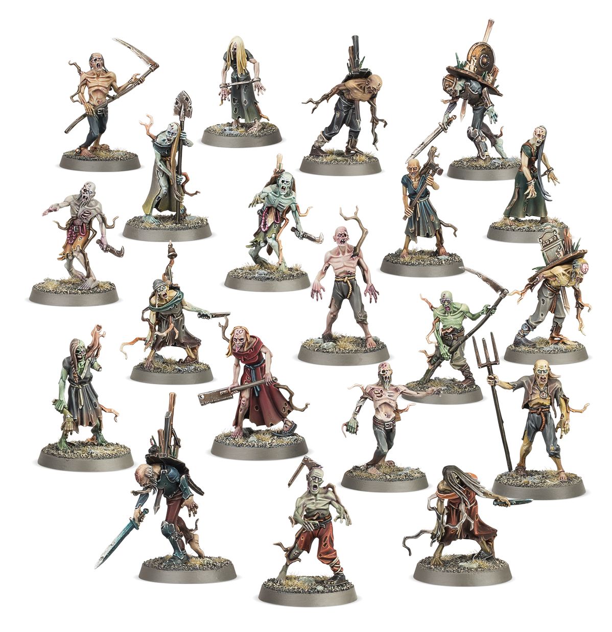 Warhammer Age of Sigmar : Soulblight Gravelords - Deadwalker Zombies